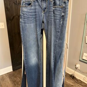 Arizona Jean Company Blue Straight Leg Jeans